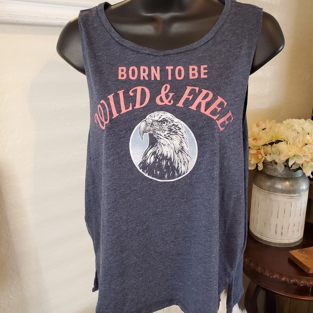 Hollister "Wild & Free" Tank
